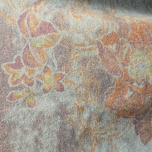 Self Esteem Blue Floral Graphic Hoodie - Picture 3 of 8